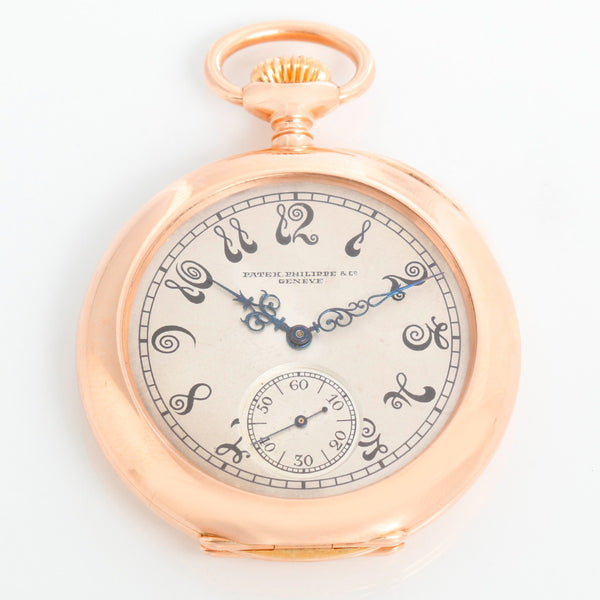 Extremely Rare Patek Philippe 14K Rose Gold Pocket Watch