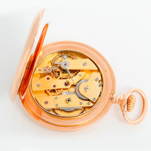 Extremely Rare Patek Philippe 14K Rose Gold Pocket Watch