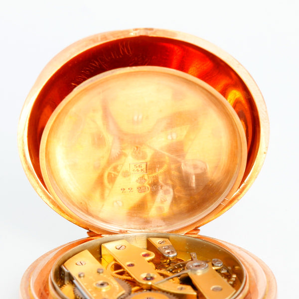 Extremely Rare Patek Philippe 14K Rose Gold Pocket Watch