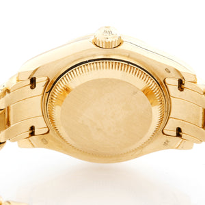 Rolex Ladies Masterpiece/Pearlmaster Watch  69318 Champagne Dial