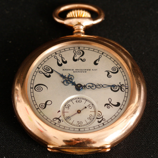 Extremely Rare Patek Philippe 14K Rose Gold Pocket Watch