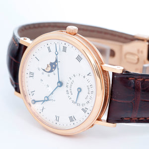 Breguet Classique Moonphase Power Reserve 18k Yellow Gold Men's Watch 3137BA/11/986