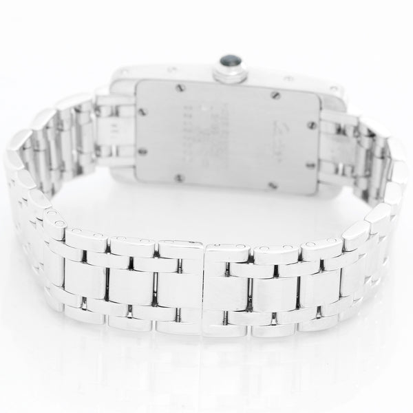 Cartier Tank Americaine Ladies White Gold W26019L1 1713