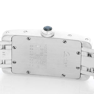 Cartier Tank Americaine Ladies White Gold W26019L1 1713