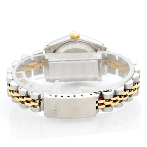 Rolex Ladies Datejust 2-Tone Watch 69173 Champagne Dial
