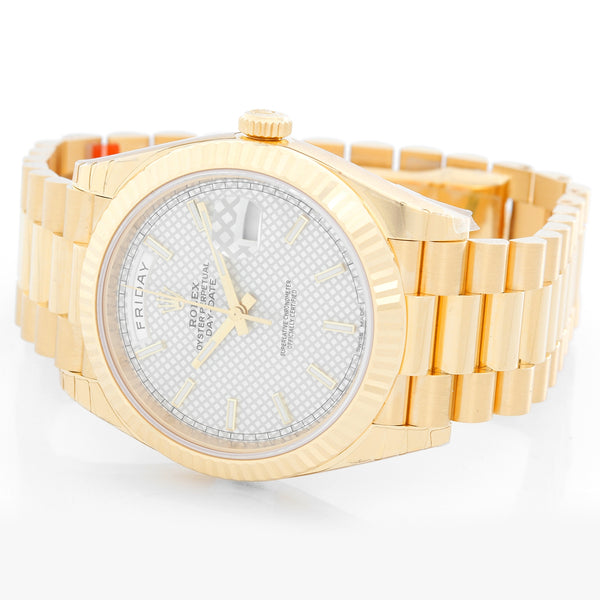 Rolex Day-Date 40 President 18k Yellow Gold Men's Watch 228238