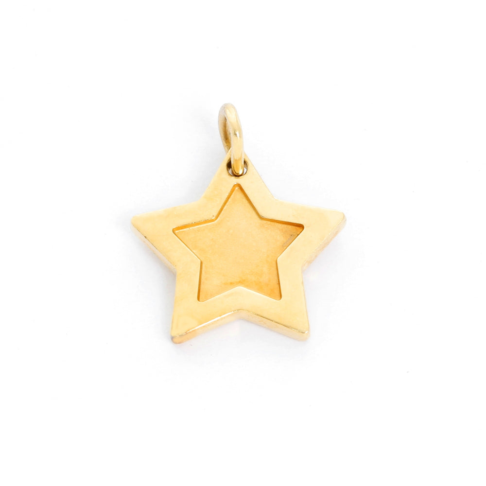 Tiffany & Co. 18K Yellow Gold Star Charm