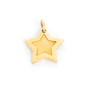 Tiffany & Co. 18K Yellow Gold Star Charm