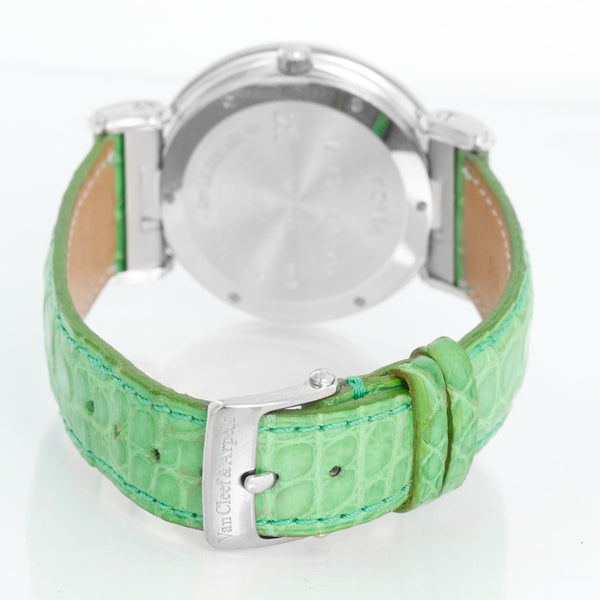 Van Cleef & Arpels White Gold Roma Diamond Ladies Watch