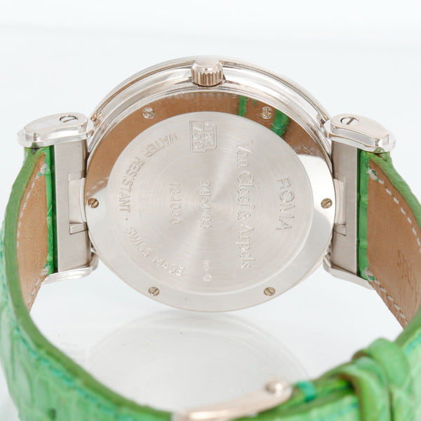 Van Cleef & Arpels White Gold Roma Diamond Ladies Watch