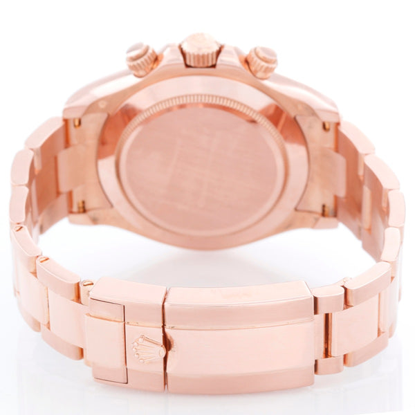 Rolex Cosmograph Everose Gold Daytona 18k Watch 116505