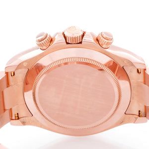 Rolex Cosmograph Everose Gold Daytona 18k Watch 116505