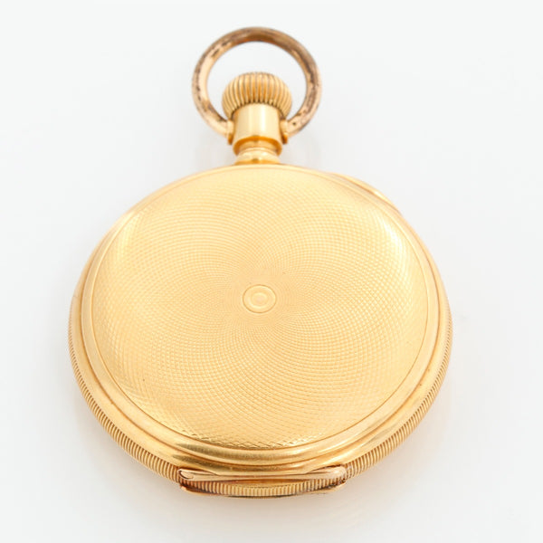 R. Lannier 18k Yellow Gold Men's Pocket Watch