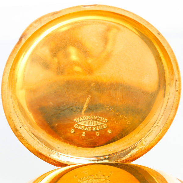 R. Lannier 18k Yellow Gold Men's Pocket Watch