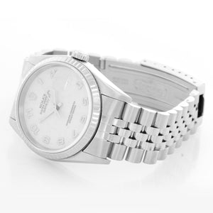 Men's Rolex Datejust Watch 16234 Off-White Jubilee Dial