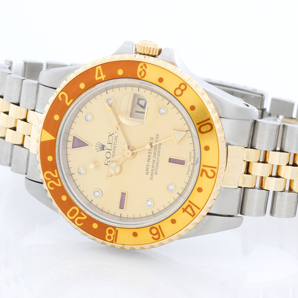 Men's Rolex GMT-Master II Watch 16713 " Root beer "