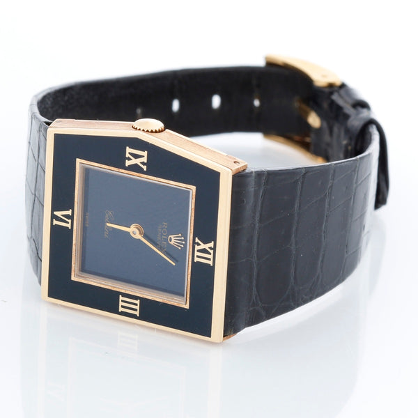 Very Rare Rolex King Midas 18k Yellow Gold Men's Watch Ref 4153