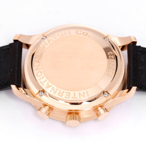 IWC Portuguese Chronograph Rose Gold Men's Watch