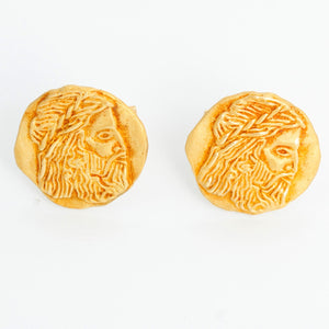 18K Yellow Gold King Midas Cufflinks