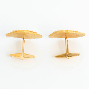 18K Yellow Gold King Midas Cufflinks