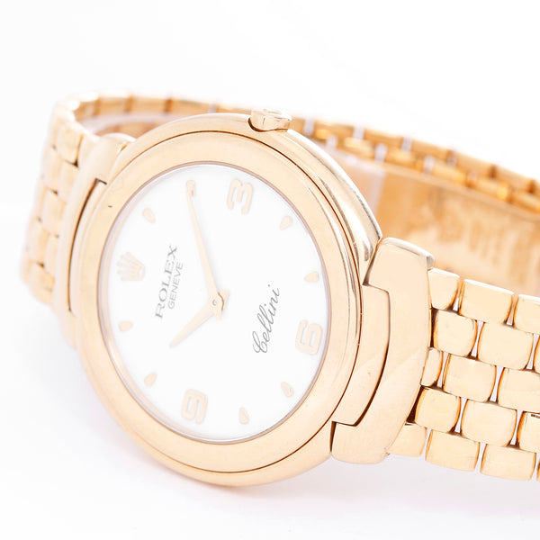 Rolex Cellini  Quartz 18k Yellow Gold Men's Watch 6623/8