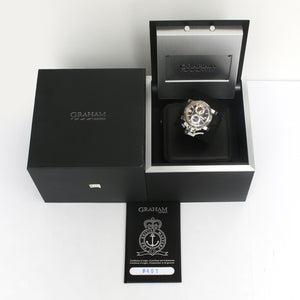 Graham Turbo Diver Chronograph Stainless Steel Men's Watch 2OVES.B15A