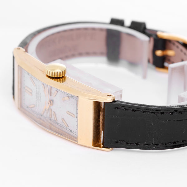 Rare Vintage Patek Philippe 18k Yellow Gold Men's Watch