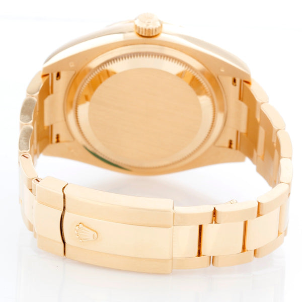 Rolex Sky-Dweller Men's 18k Yellow Gold Annual Calendar GMT Watch 326938