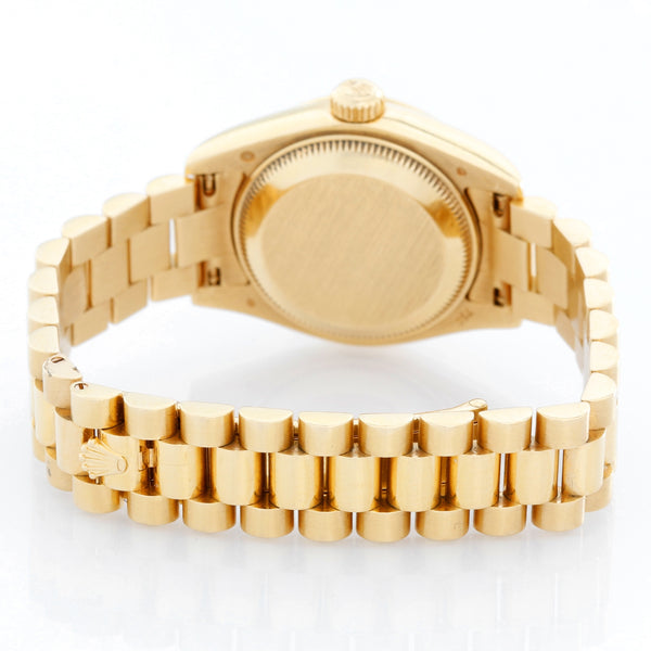 Rolex Ladies President Tahitian Mother of Pearl Diamond Watch  179178