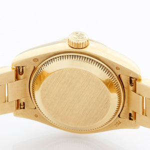 Rolex Ladies President Tahitian Mother of Pearl Diamond Watch  179178