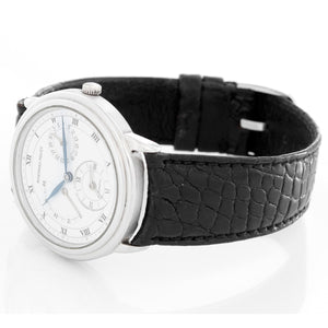 Audemars Piguet Jules Audemars Men's Platinum Dual Time Watch 25685PT