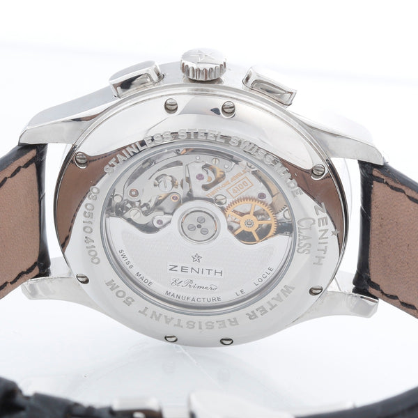 Zenith Class T Moonphase Men's Stainless Steel Watch 03.0510.4100