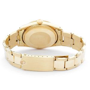 Rolex Date Men's 14k Yellow Gold Watch 15037