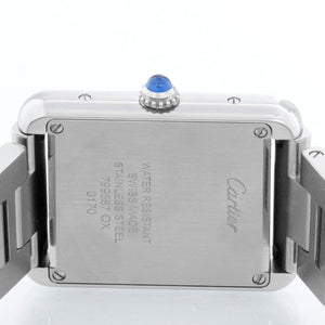 Cartier Tank Solo Stainless Steel Ladies Watch W5200013 3170