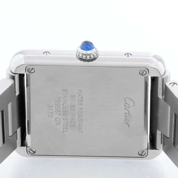 Cartier Tank Solo Stainless Steel Ladies Watch W5200013 3170
