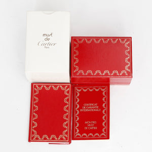 Must de Cartier Gold Vermeil Plaque Men's or Ladies Watch