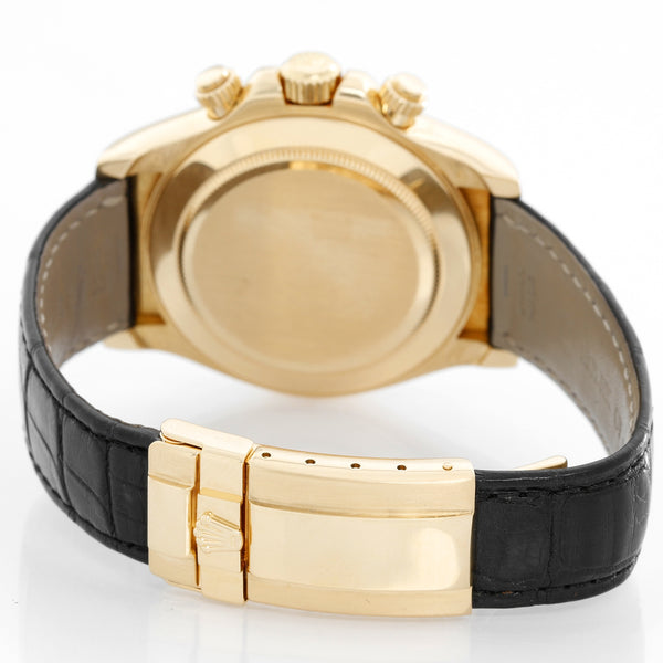 Rolex 18k Yellow Gold Cosmograph Daytona Men's Watch 116518