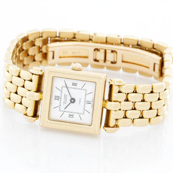 Van Cleef & Arpels Quartz Yellow Gold Watch Ref. 122664