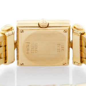 Van Cleef & Arpels Quartz Yellow Gold Watch Ref. 122664