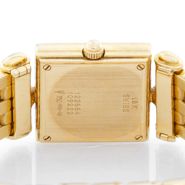 Van Cleef & Arpels Quartz Yellow Gold Watch Ref. 122664