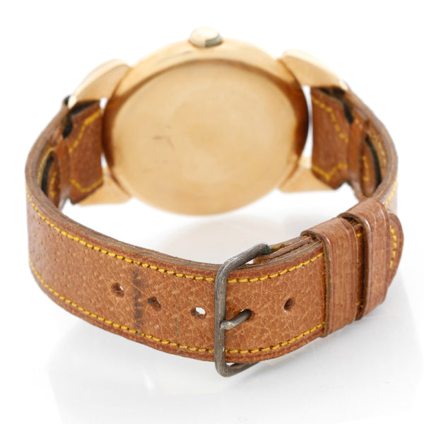 Longines 18K Yellow gold Wrist watch Circa 1940's