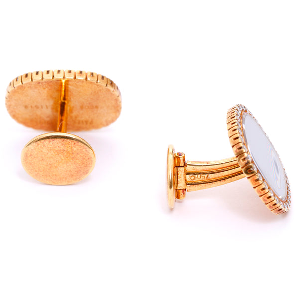 Patek Philippe & Co Gold Ellipse Cufflinks