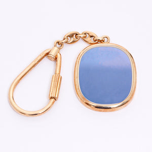 Patek Philippe & Co. Gold Ellipse Keychain