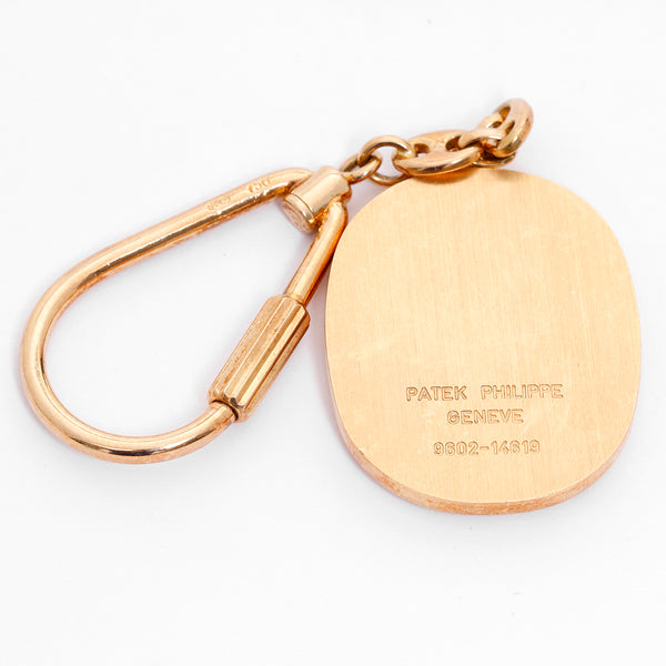 Patek Philippe & Co. Gold Ellipse Keychain