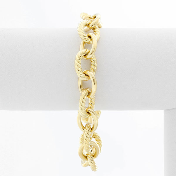 David Yurman Large Oval Link Bracelet