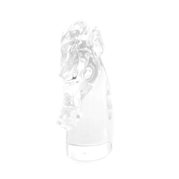 Cartier Crystal Horse Head Figurine