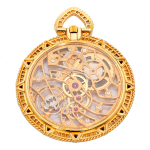 Audemars Piguet Diamond and Sapphire Pocket Watch