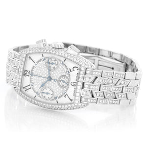 Franck Muller Cintree Curvex Chronograph Pave Diamond