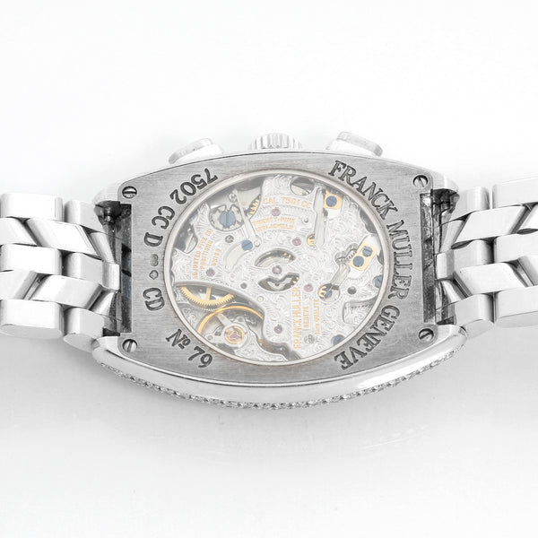 Franck Muller Cintree Curvex Chronograph Pave Diamond