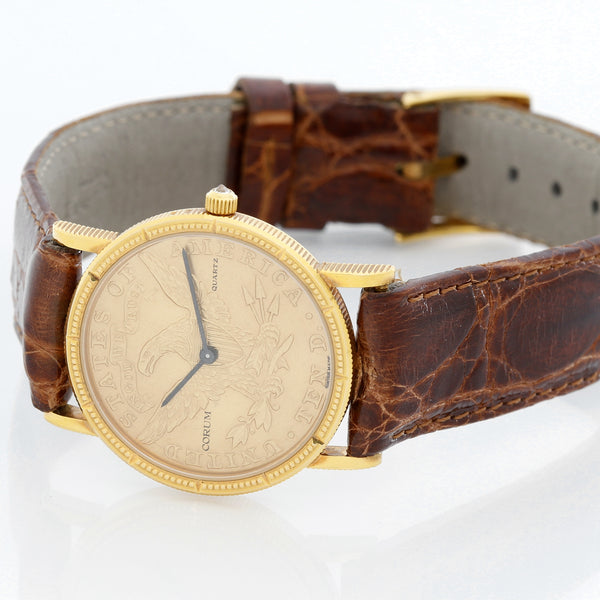 Corum $10 22K Gold Eagle 1893 Unisez Watch